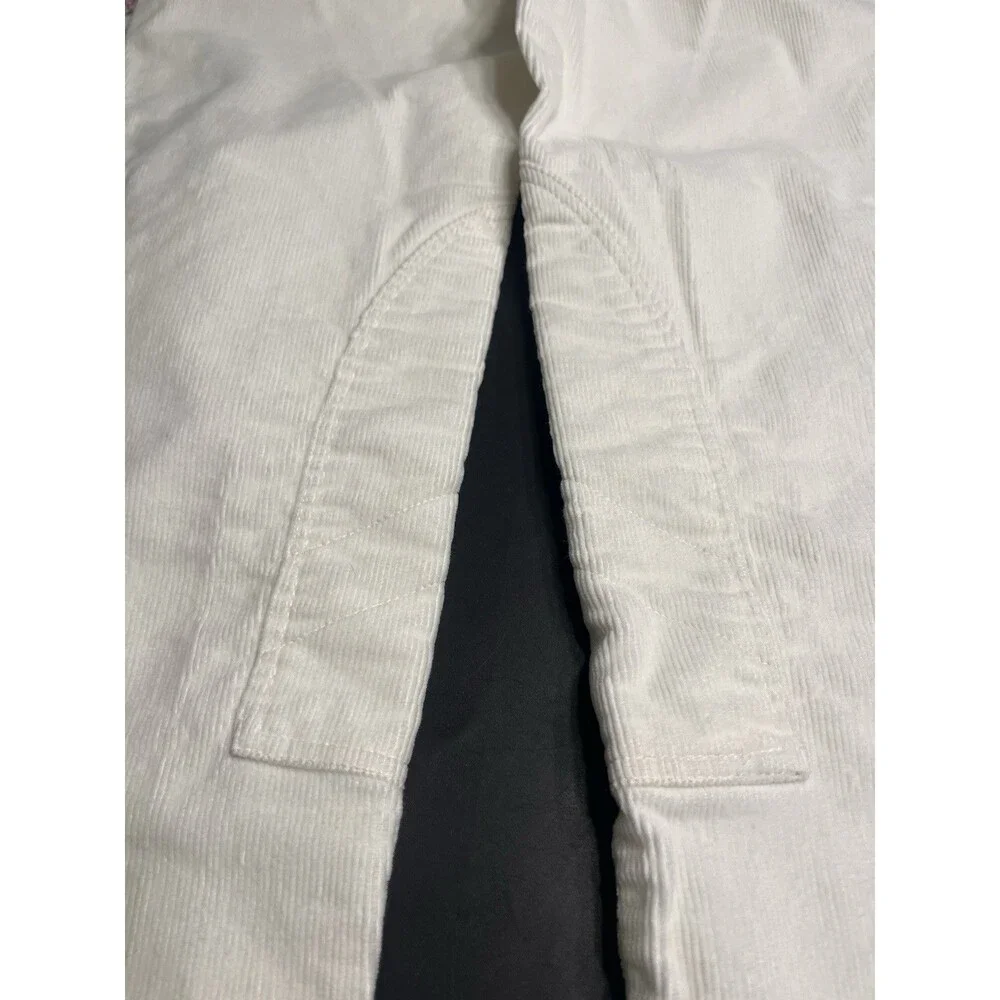 Ralph Lauren Ivory Corduroy Equestrian Pants Girls Sz 14